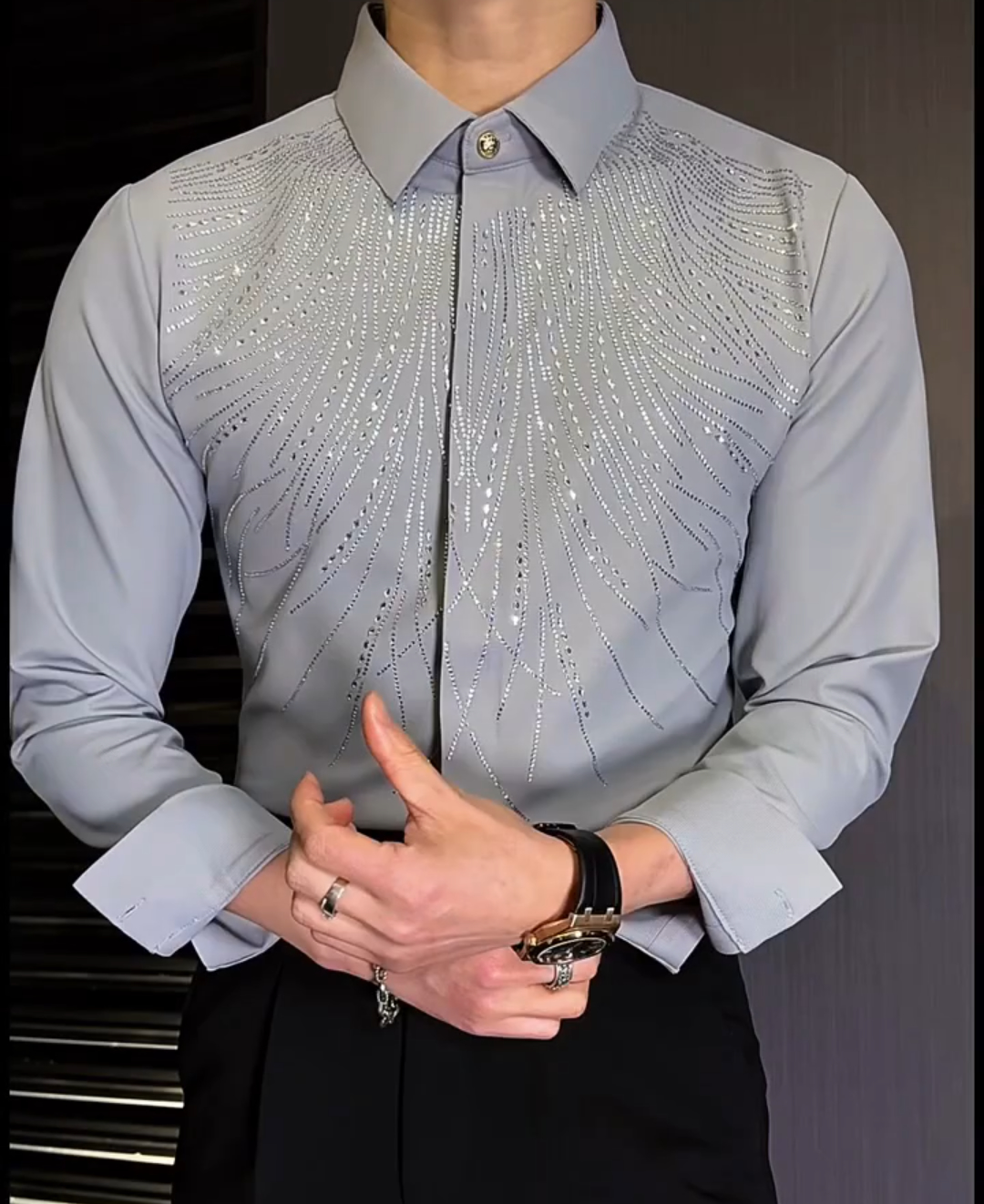 Rhinestone shirt