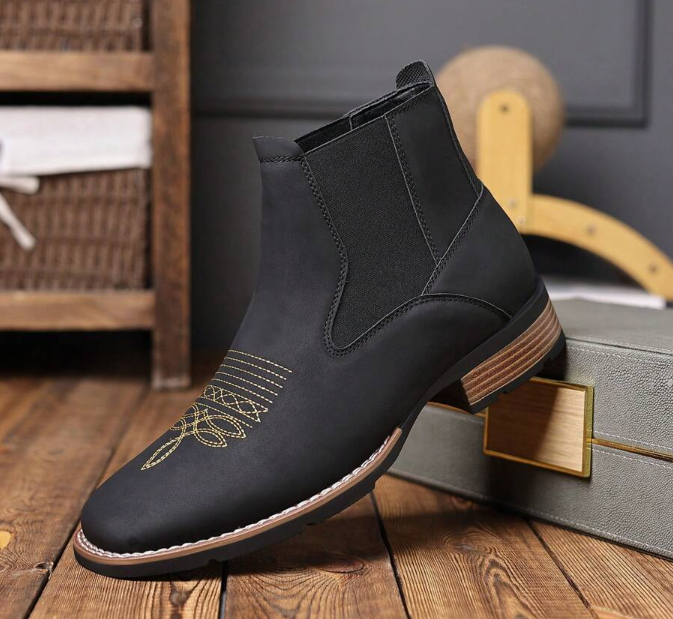 Men's Fabric Chelsea Boots
