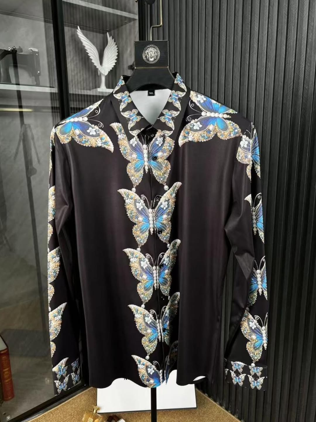 Gorgeous Blue Butterfly Shirt