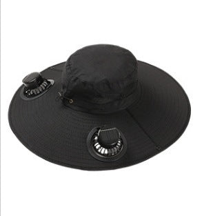 Fishing Protective Sunscreen Fan Sun Hat