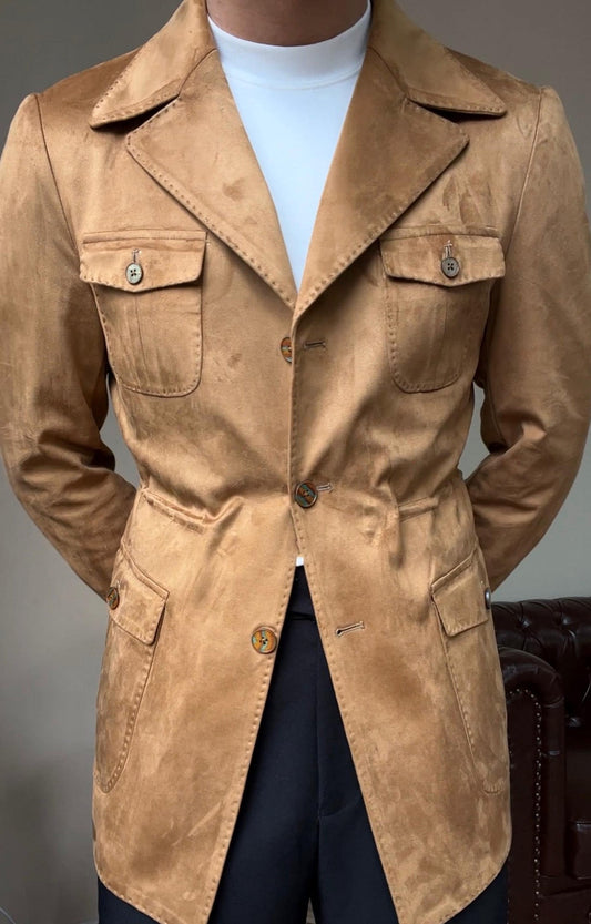 Elegance Quality Suede Jacket