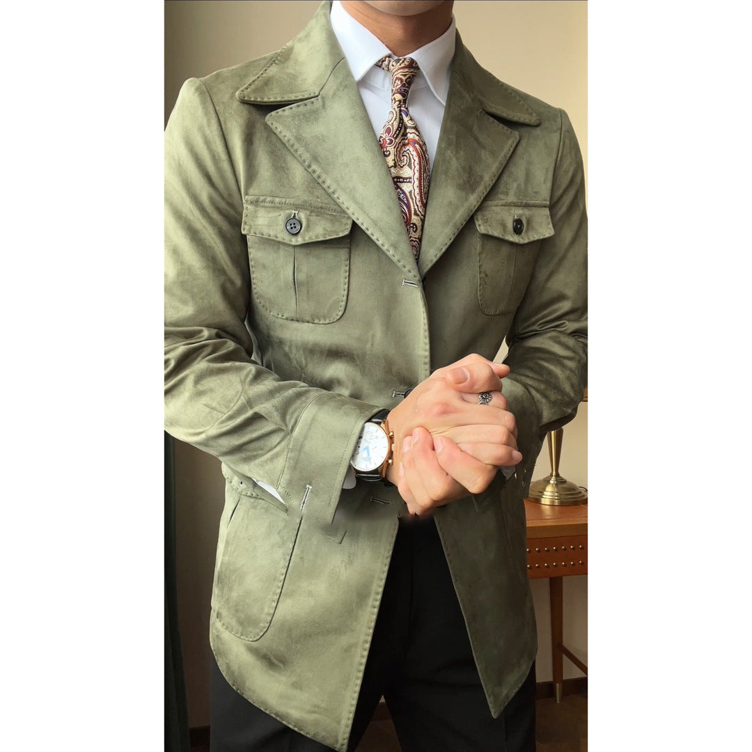 Elegance Quality Suede Jacket