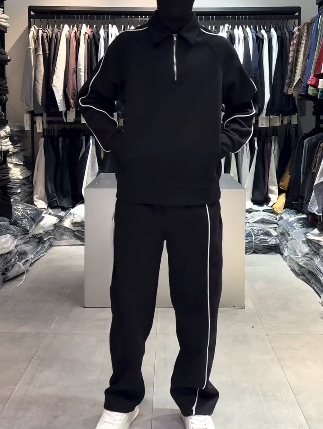 Men's fleece two-piece set