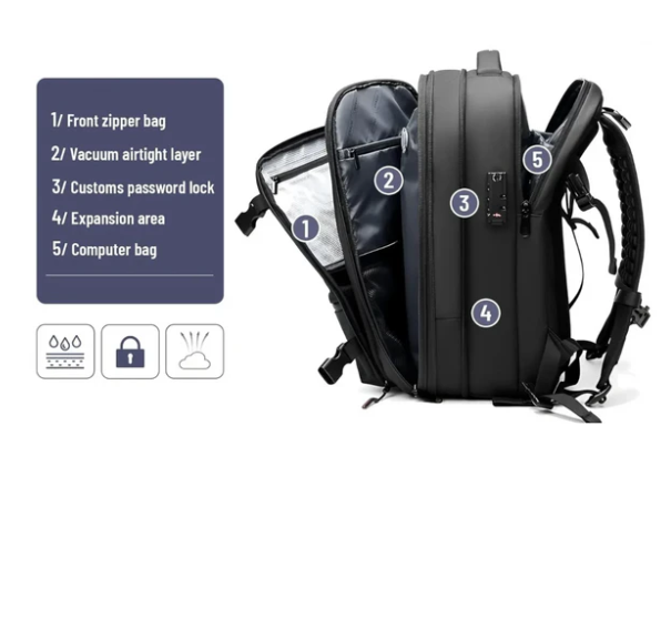 Vacuum Compression Backpack