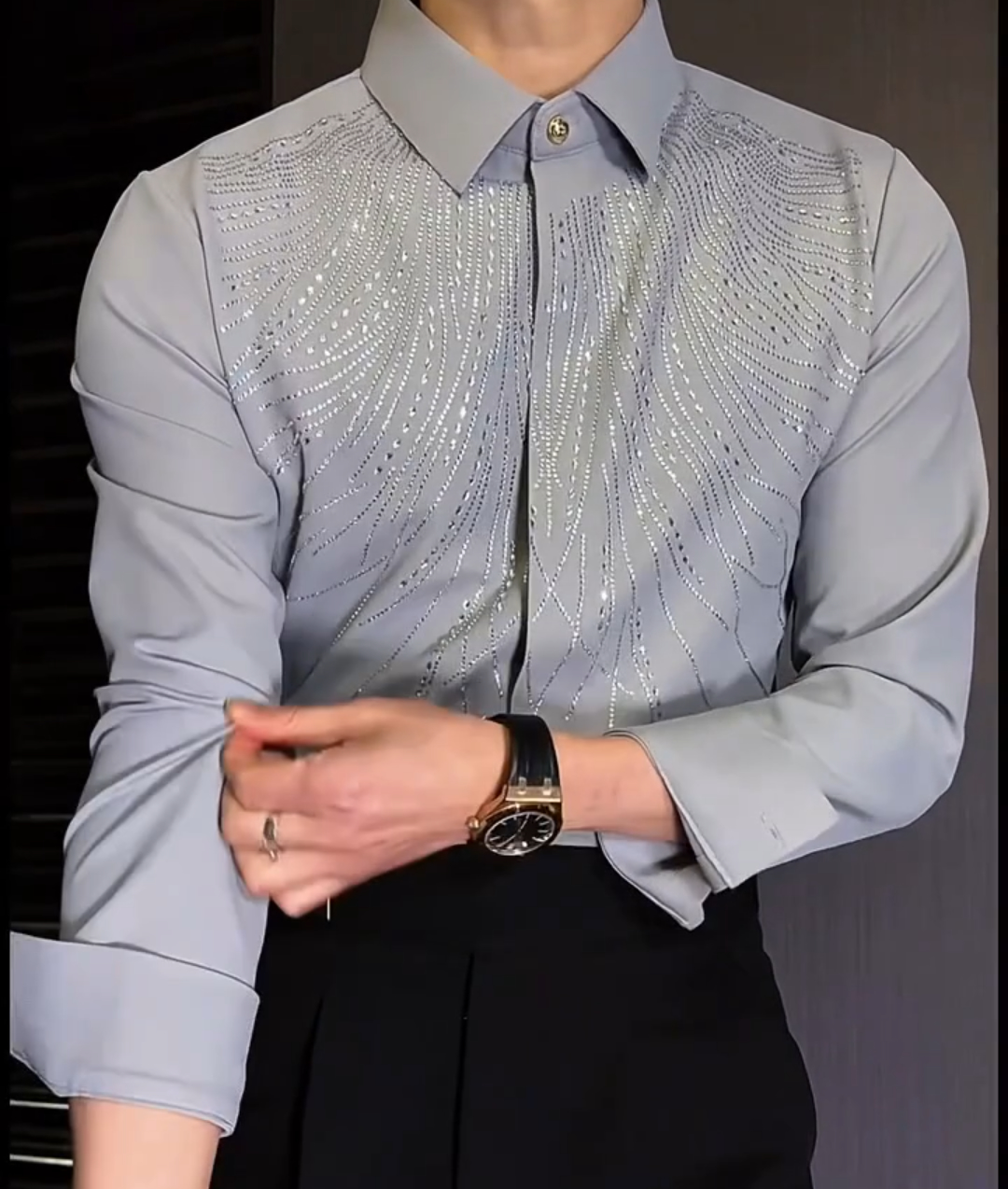 Rhinestone shirt