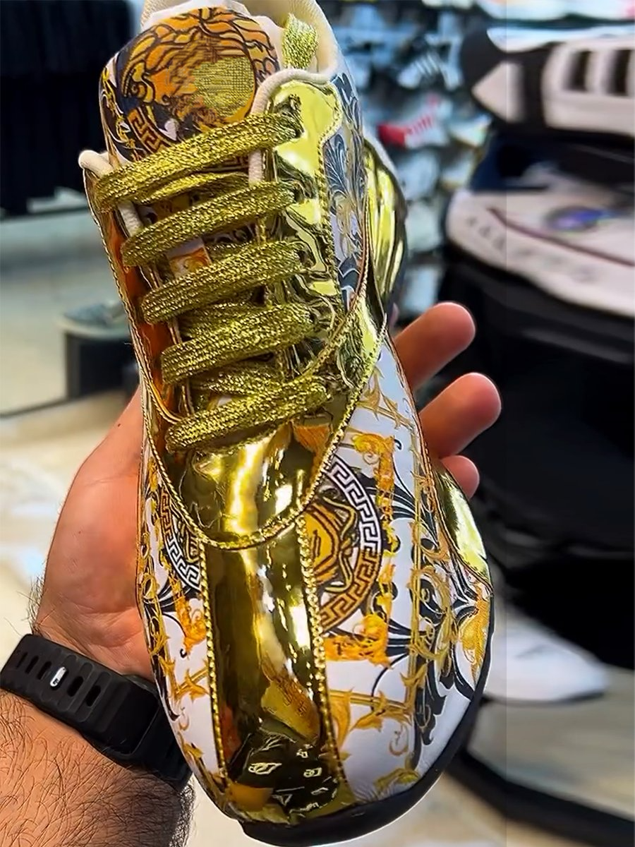 Trendy printed thick-soled dad shoes