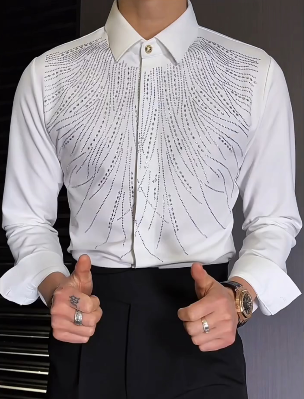 Rhinestone shirt