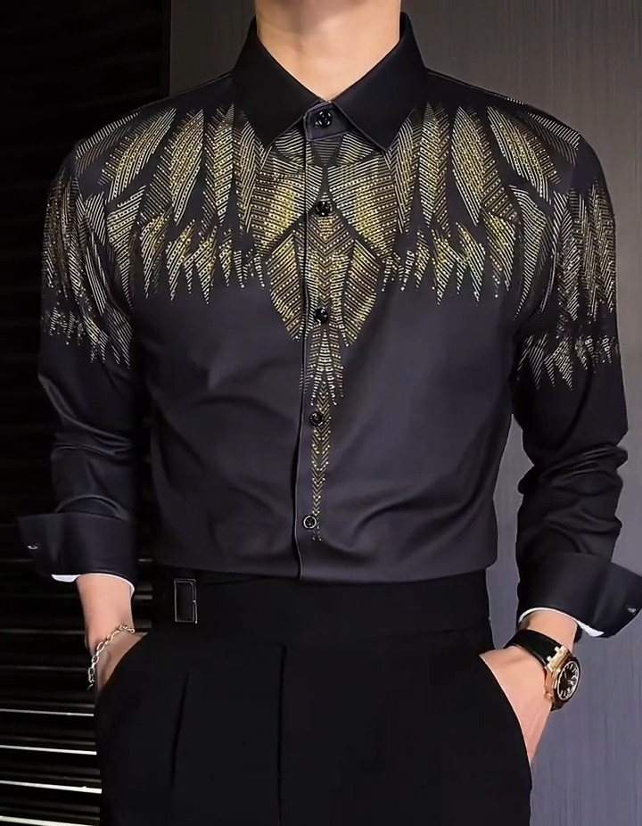 Trendy heavy-duty wrinkle-free shirt