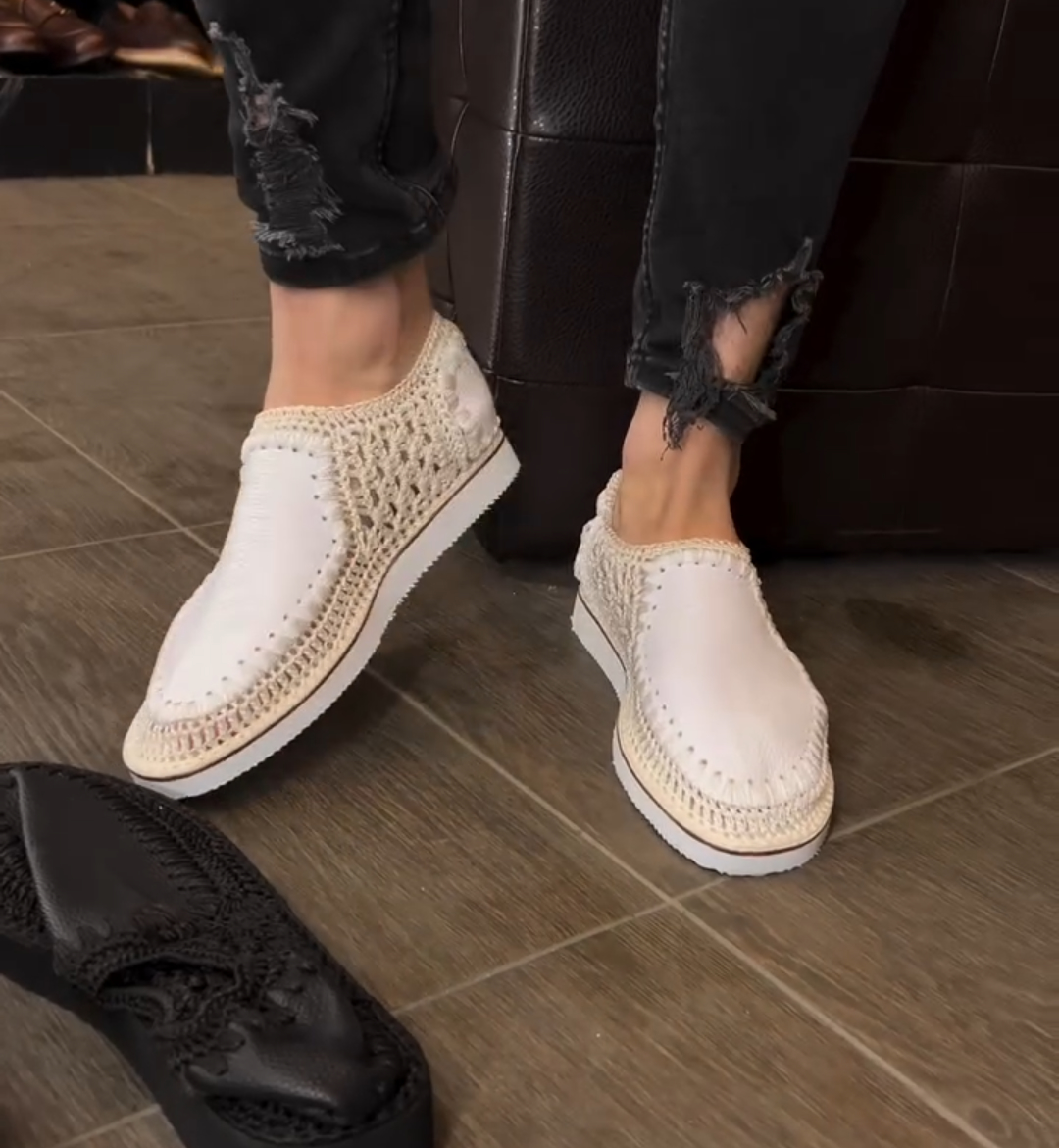 Handmade genuine leather men's shoes