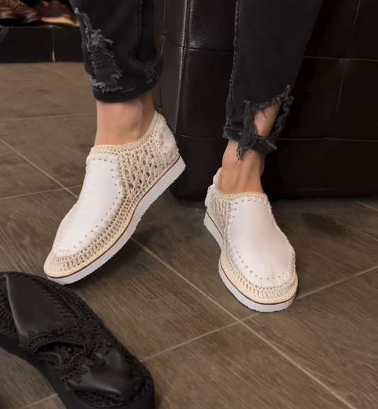 Handmade genuine leather men's shoes