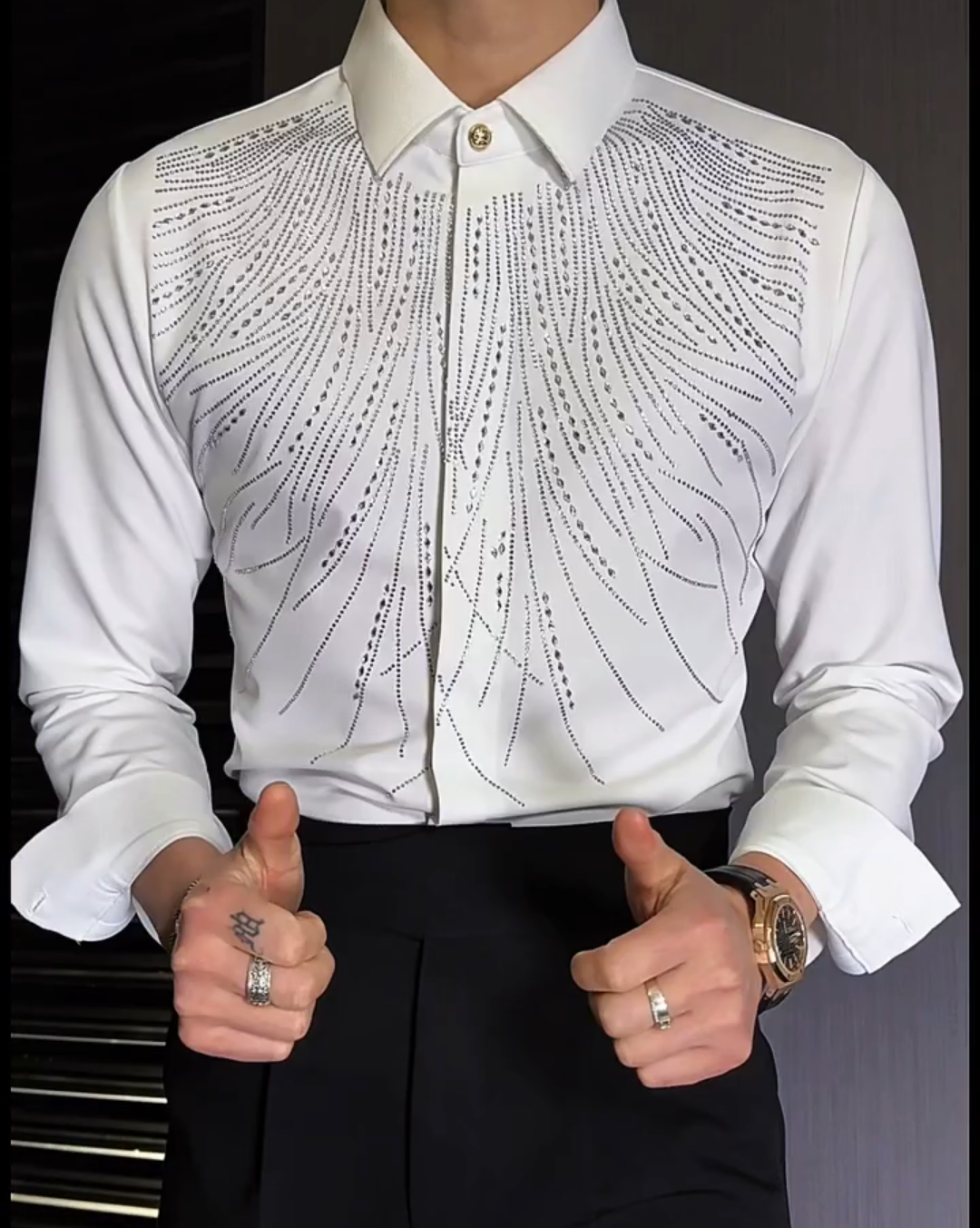 Rhinestone shirt