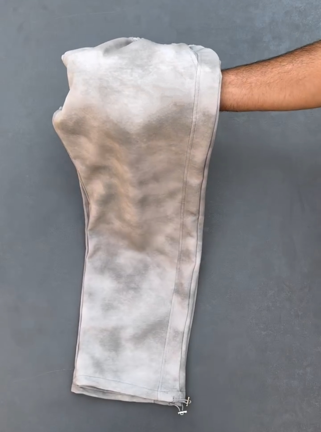 Straight-leg loose drawstring casual pants