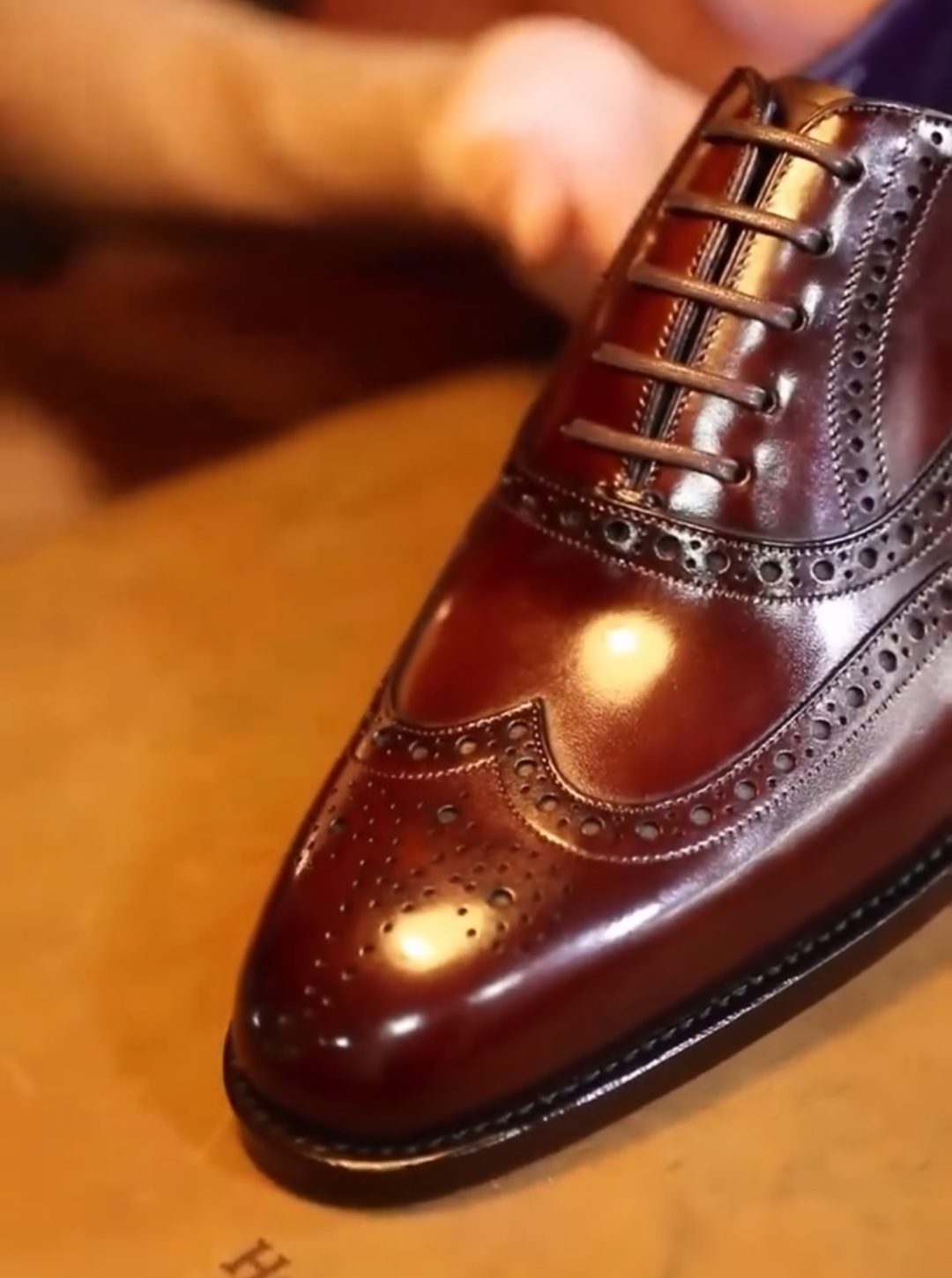 Men's business leather shoes