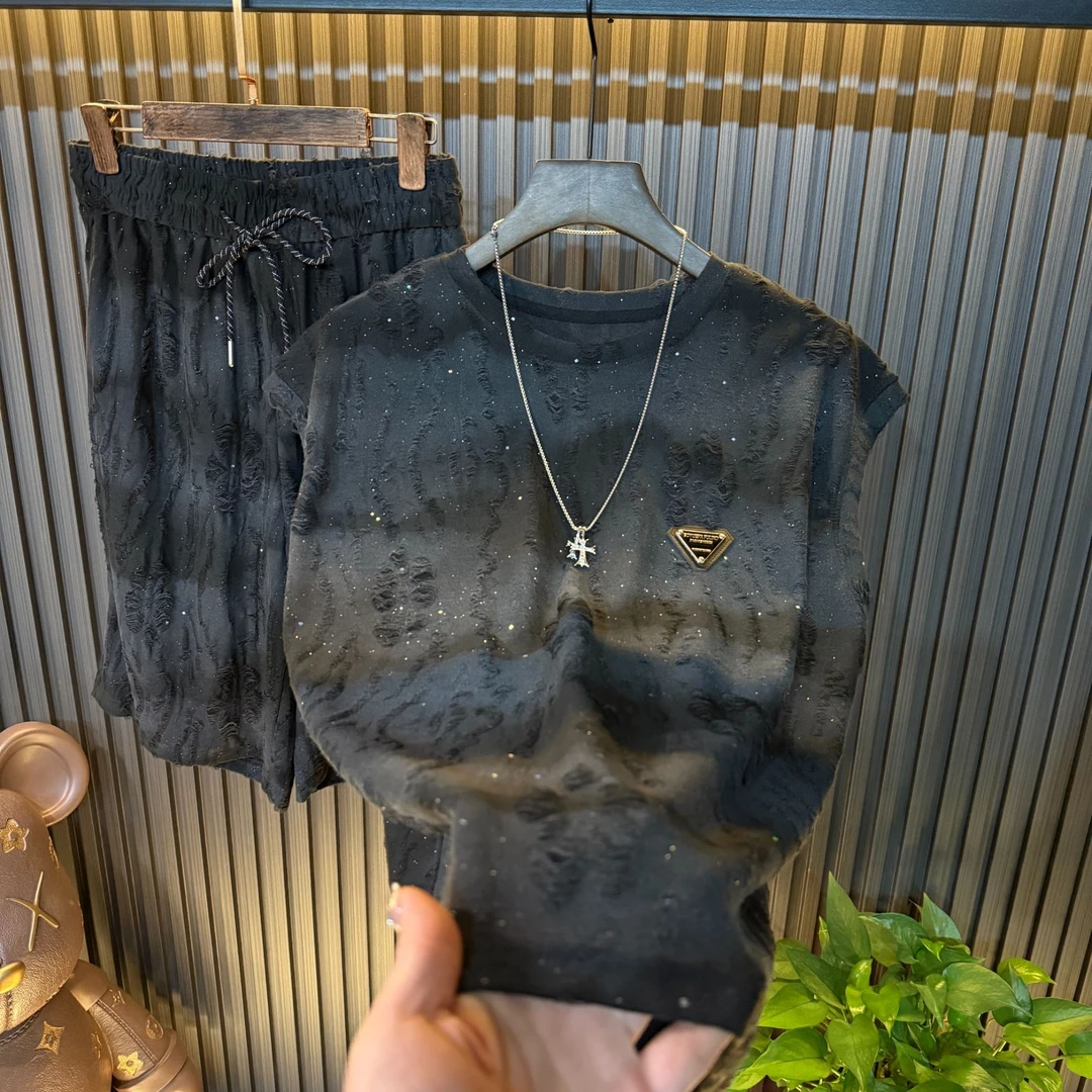 Summer versatile men's thin loose vest