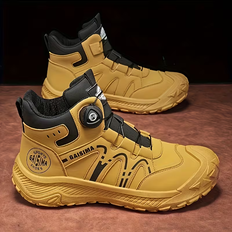 Men's High-Top Outdoor Hiking Work Boots