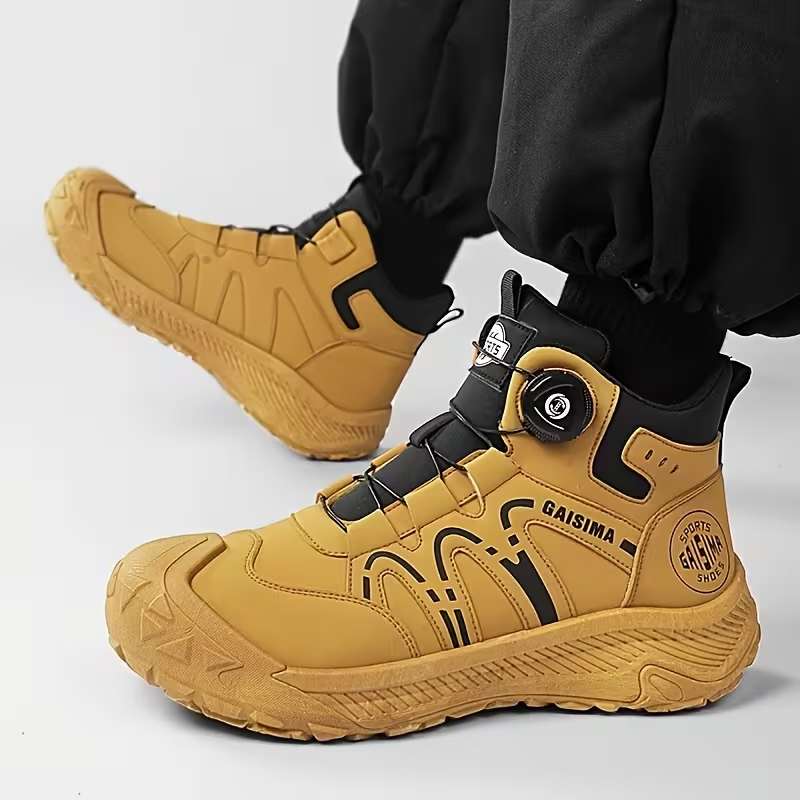Men's High-Top Outdoor Hiking Work Boots