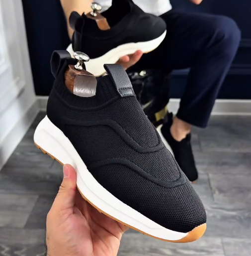 Men's Knit Comfy Casual Sneakers