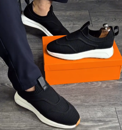 Men's Knit Comfy Casual Sneakers