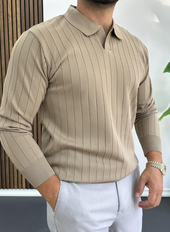 Men's Classic Polo Sweater
