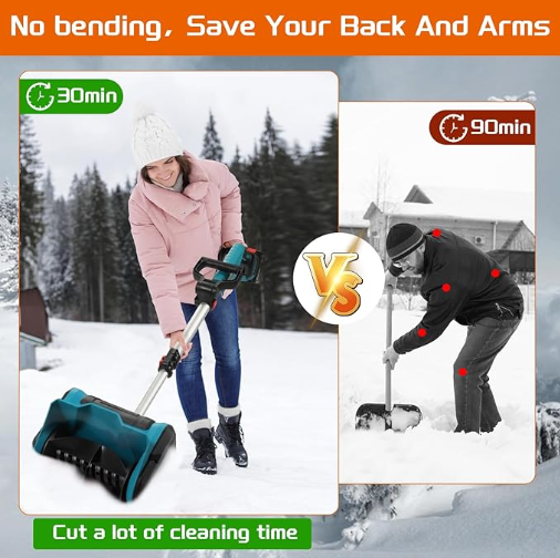 Electric snow shovel