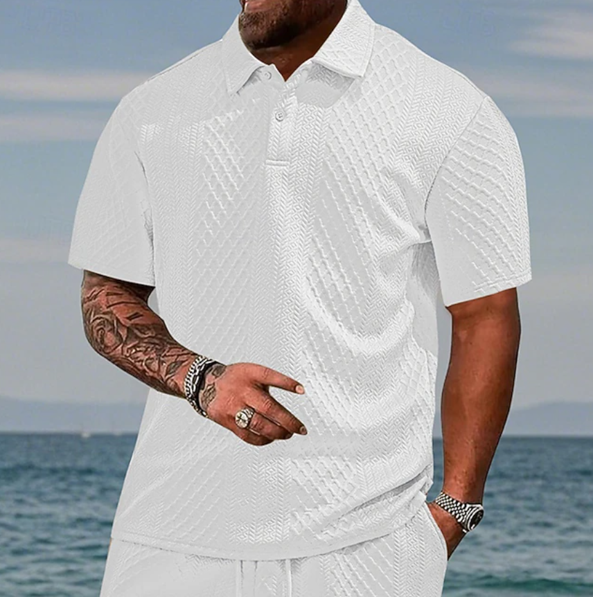 Men's Golf Shirt / Polo Shirt + Shorts