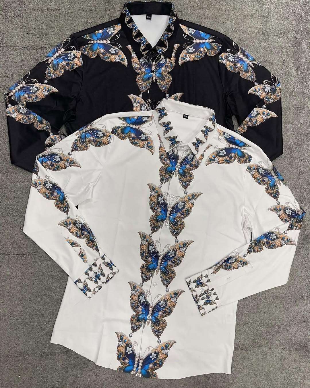 Gorgeous Blue Butterfly Shirt
