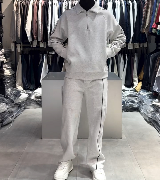 Men's fleece two-piece set