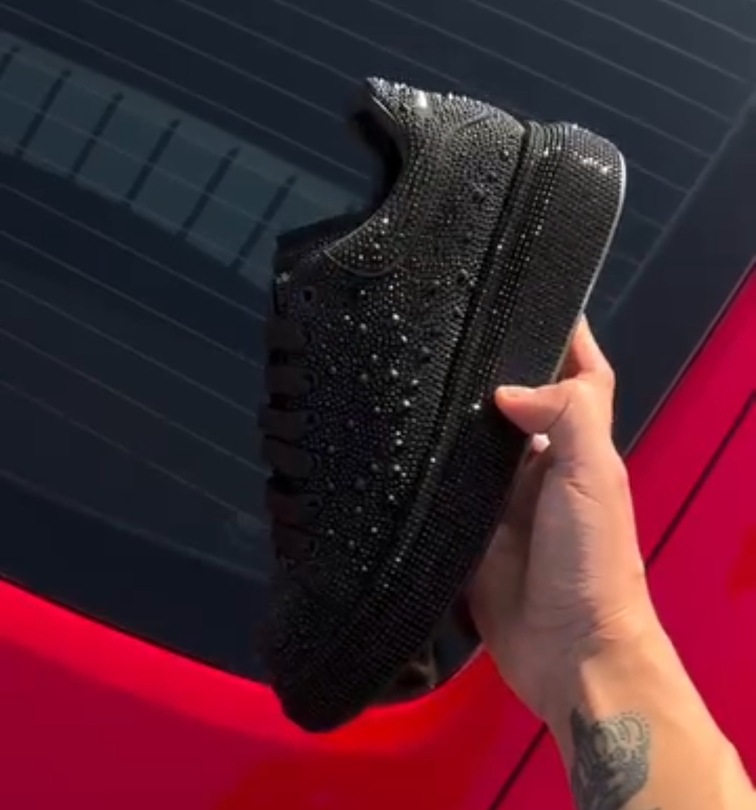 Diamond casual shoes