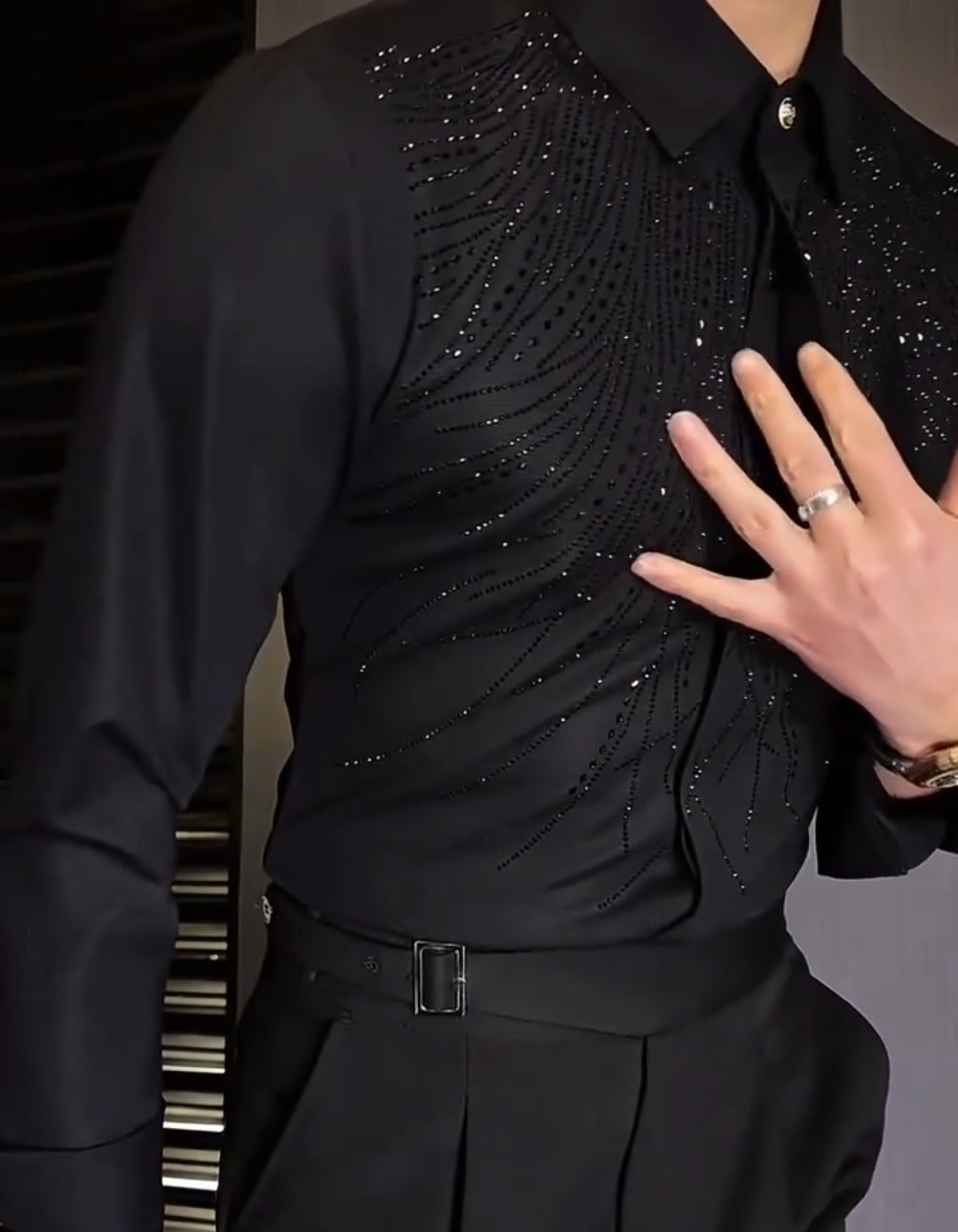 Rhinestone shirt