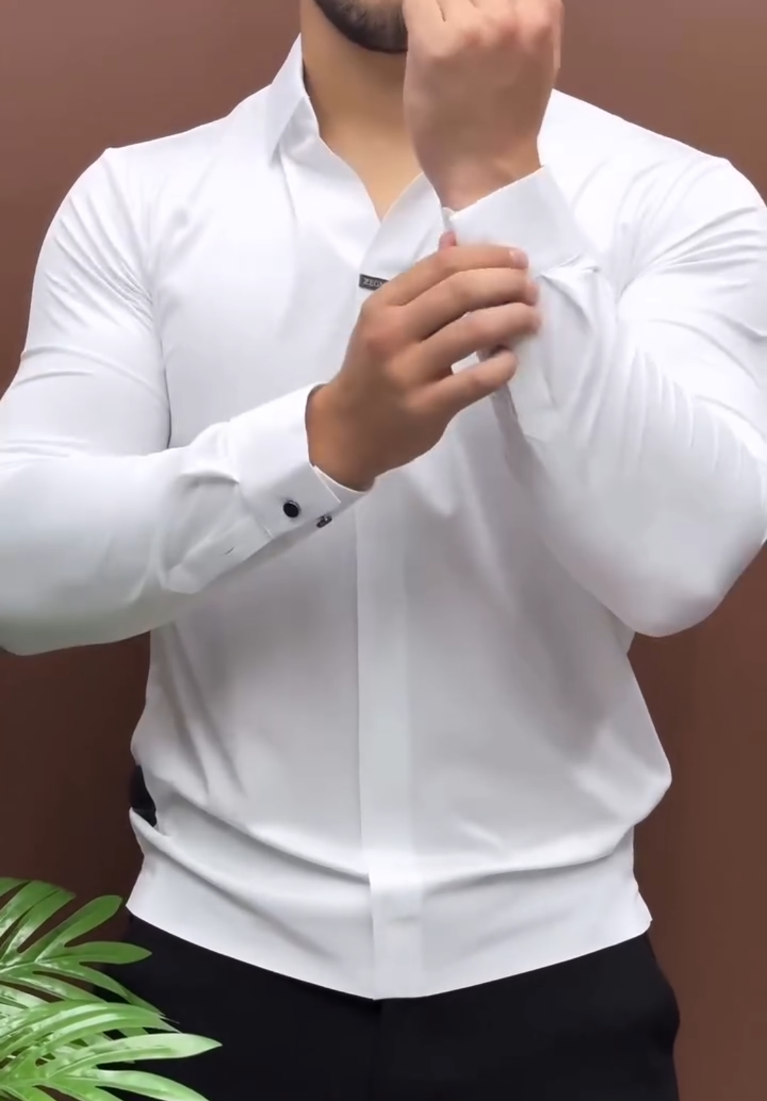 Long-sleeved polo shirt