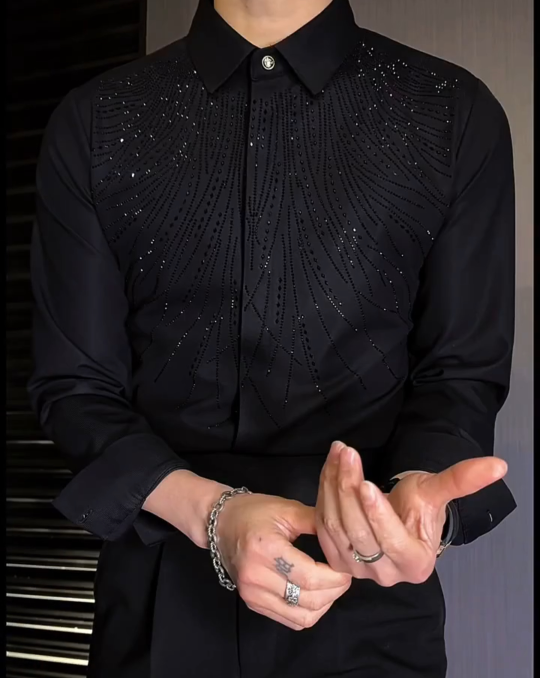 Rhinestone shirt
